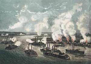 Bombardement og fangst av øy nr. 10 ved Mississippi-elven, 7. april 1862